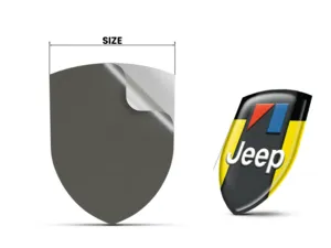 Jeep Car Silicone Emblems Resilient Max Athletic Pro Chic